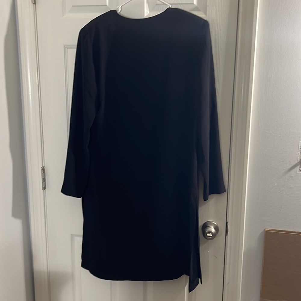 Danny & Nicole 1 button closure black cape, size 12 - Picture 8 of 11
